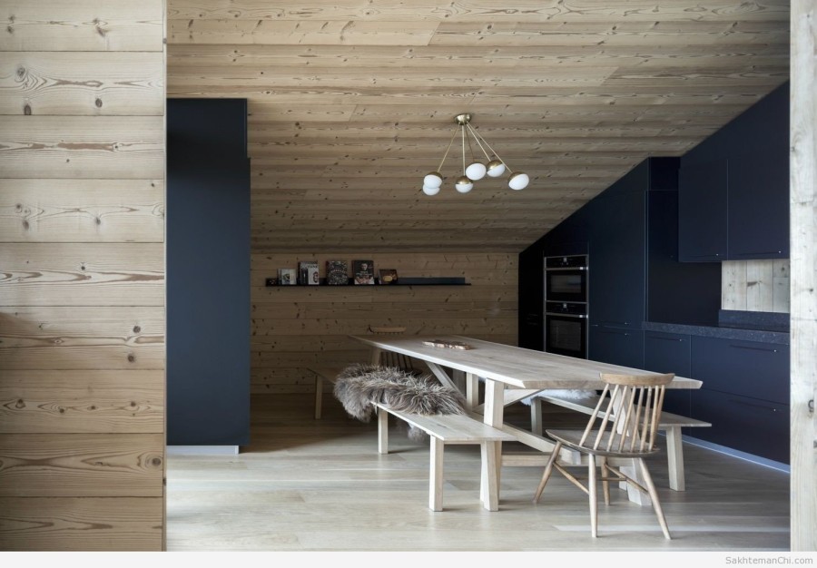 Mountain Ηouse στις Άλπεις: η σύγχρονη εκδοχή του ξύλινου chalet - Φωτογραφία 3