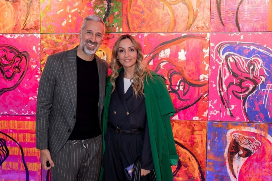 «Πορτραίτα συναισθημάτων»: Στο opening της εμπνευσμένης έκθεσης της Χριστίνας Λάππα στο Κολωνάκι - Φωτογραφία 22