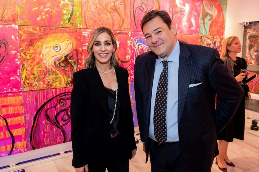 «Πορτραίτα συναισθημάτων»: Στο opening της εμπνευσμένης έκθεσης της Χριστίνας Λάππα στο Κολωνάκι - Φωτογραφία 17