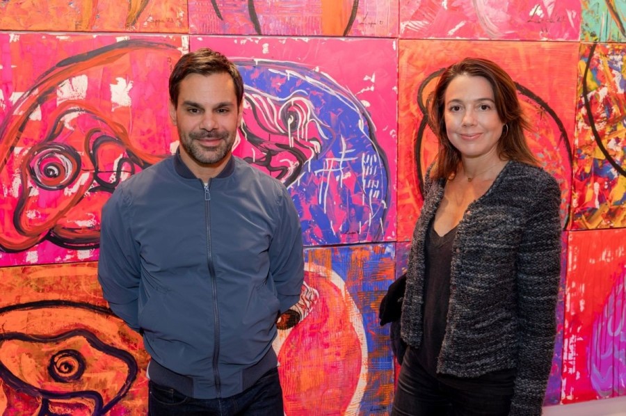 «Πορτραίτα συναισθημάτων»: Στο opening της εμπνευσμένης έκθεσης της Χριστίνας Λάππα στο Κολωνάκι - Φωτογραφία 13