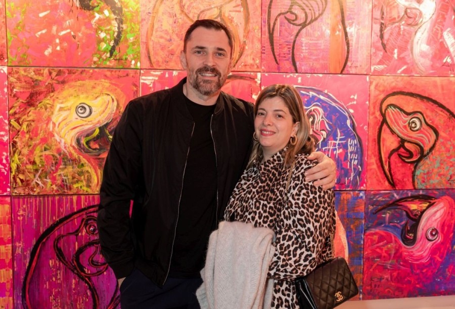 «Πορτραίτα συναισθημάτων»: Στο opening της εμπνευσμένης έκθεσης της Χριστίνας Λάππα στο Κολωνάκι - Φωτογραφία 5