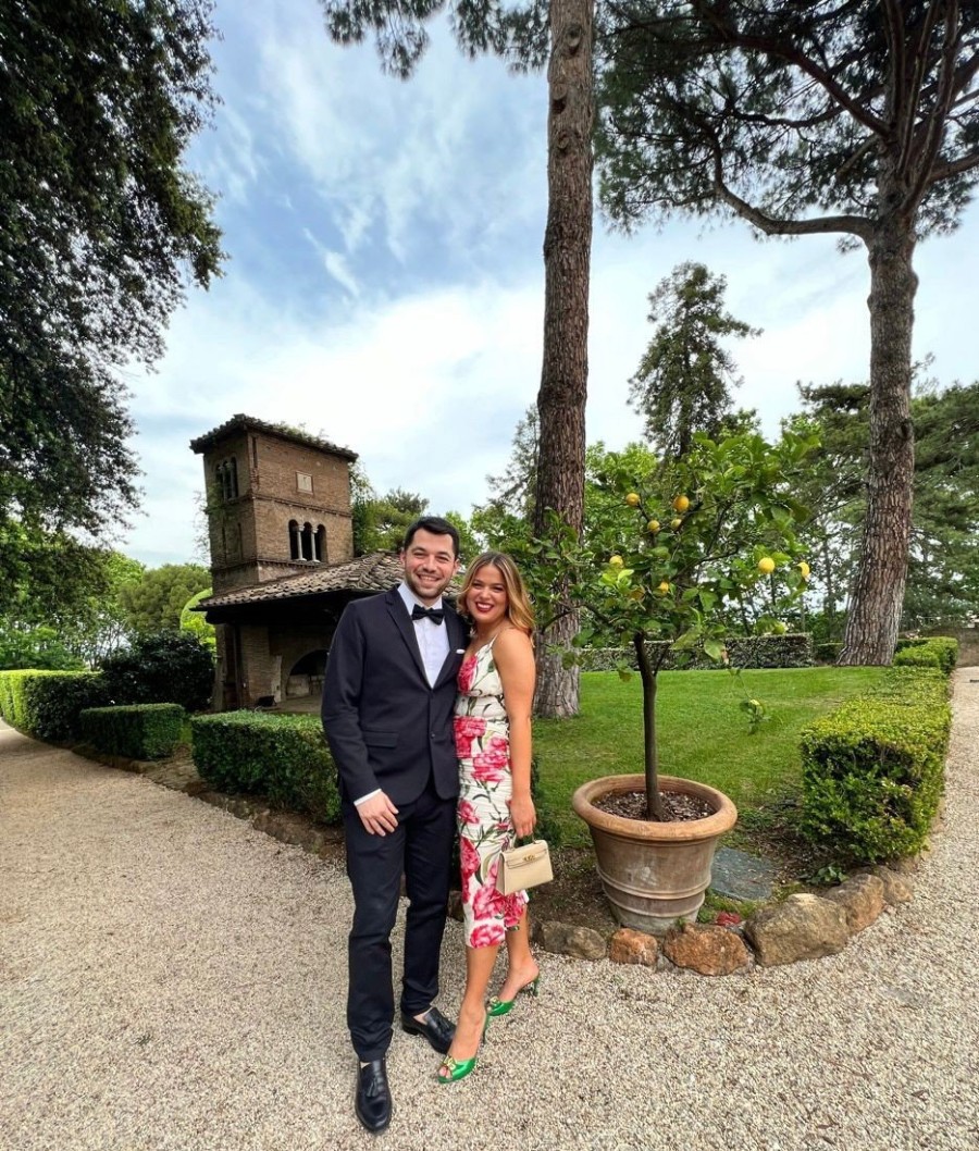 Fairytale in Rome: Ο λαμπερός γάμος της influencer Αναστάζια στην Ιταλία- Φωτογραφία 1