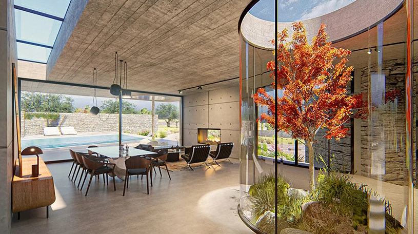 Απολαύστε την χαλαρωτική ατμόσφαιρα μιας πολυτελούς κατοικίας στο ελληνικό χωριό Καλογερικό- Φωτογραφία 2