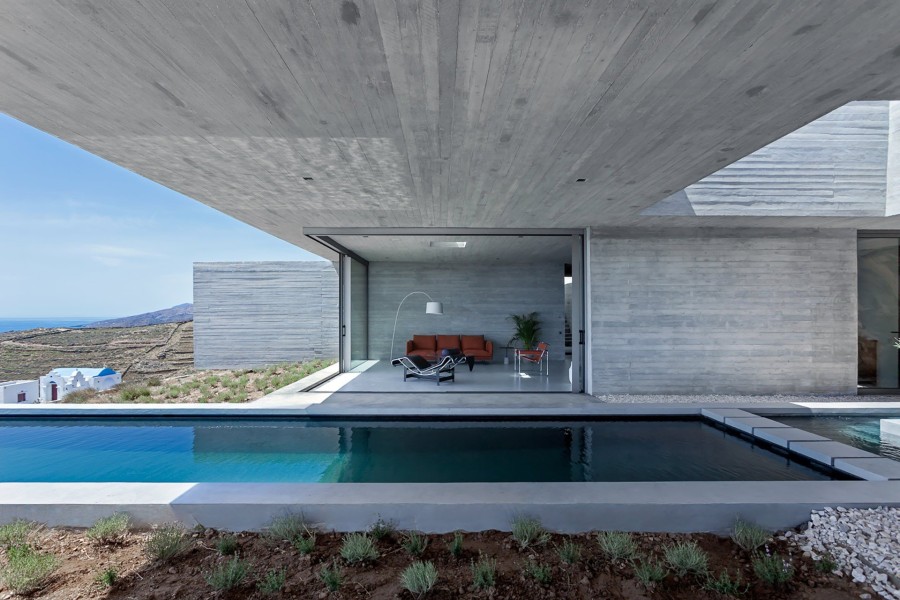 Ένα μοναδικό pool house στην Τήνο με φουτουριστικό design - Φωτογραφία 13