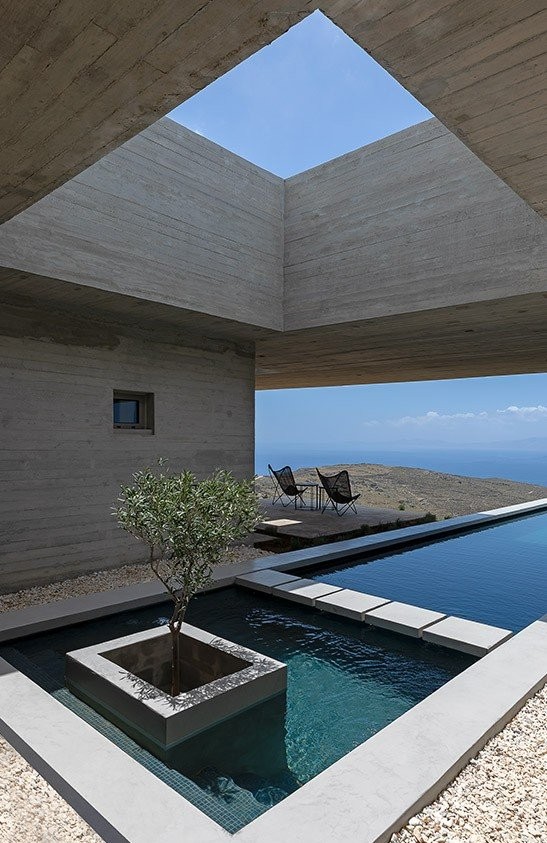 Ένα μοναδικό pool house στην Τήνο με φουτουριστικό design - Φωτογραφία 15