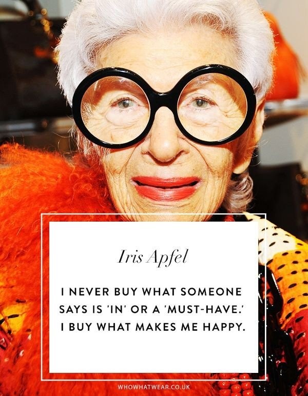 Τα 10 styling tips & quotes της Iris Apfel- Φωτογραφία 7