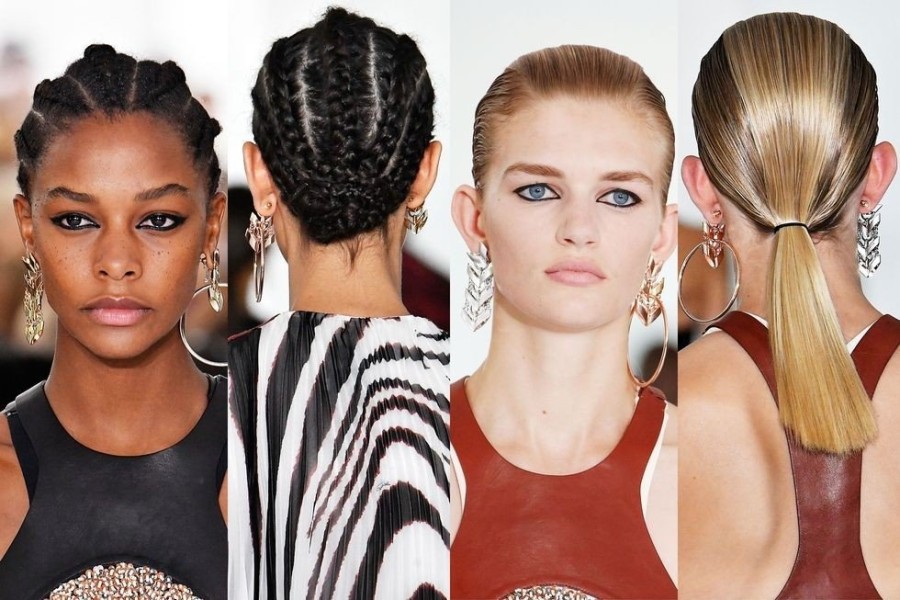 Πλεξούδες και low ponytails