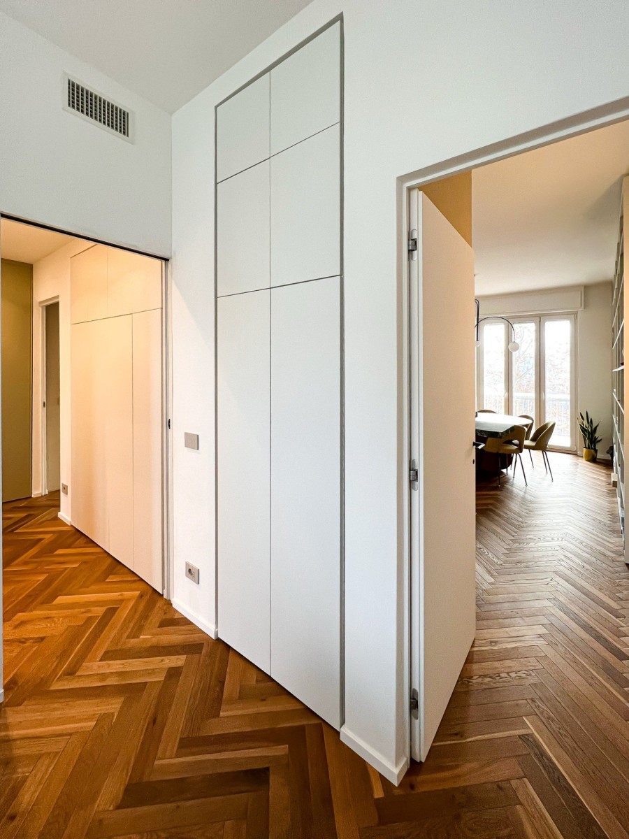 Ένα διαμέρισμα στο Τορίνο διαθέτει μια σειρά από έξυπνες ιδέες ώστε να φαίνεται μεγαλύτερο- Φωτογραφία 3