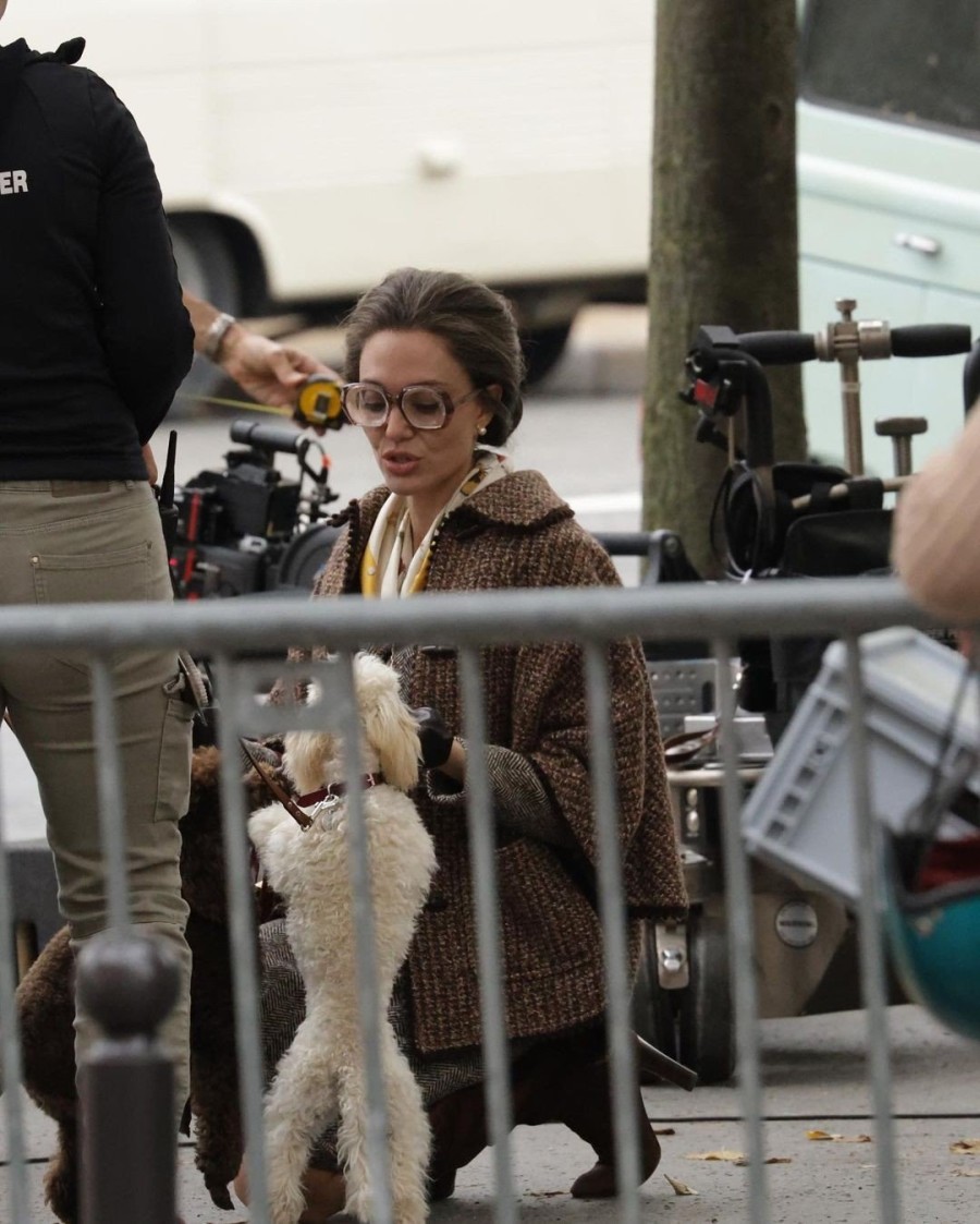 Περισσότερες φωτογραφίες της Angelina Jolie ως Maria Callas ήρθαν στη δημοσιότητα- Φωτογραφία 1