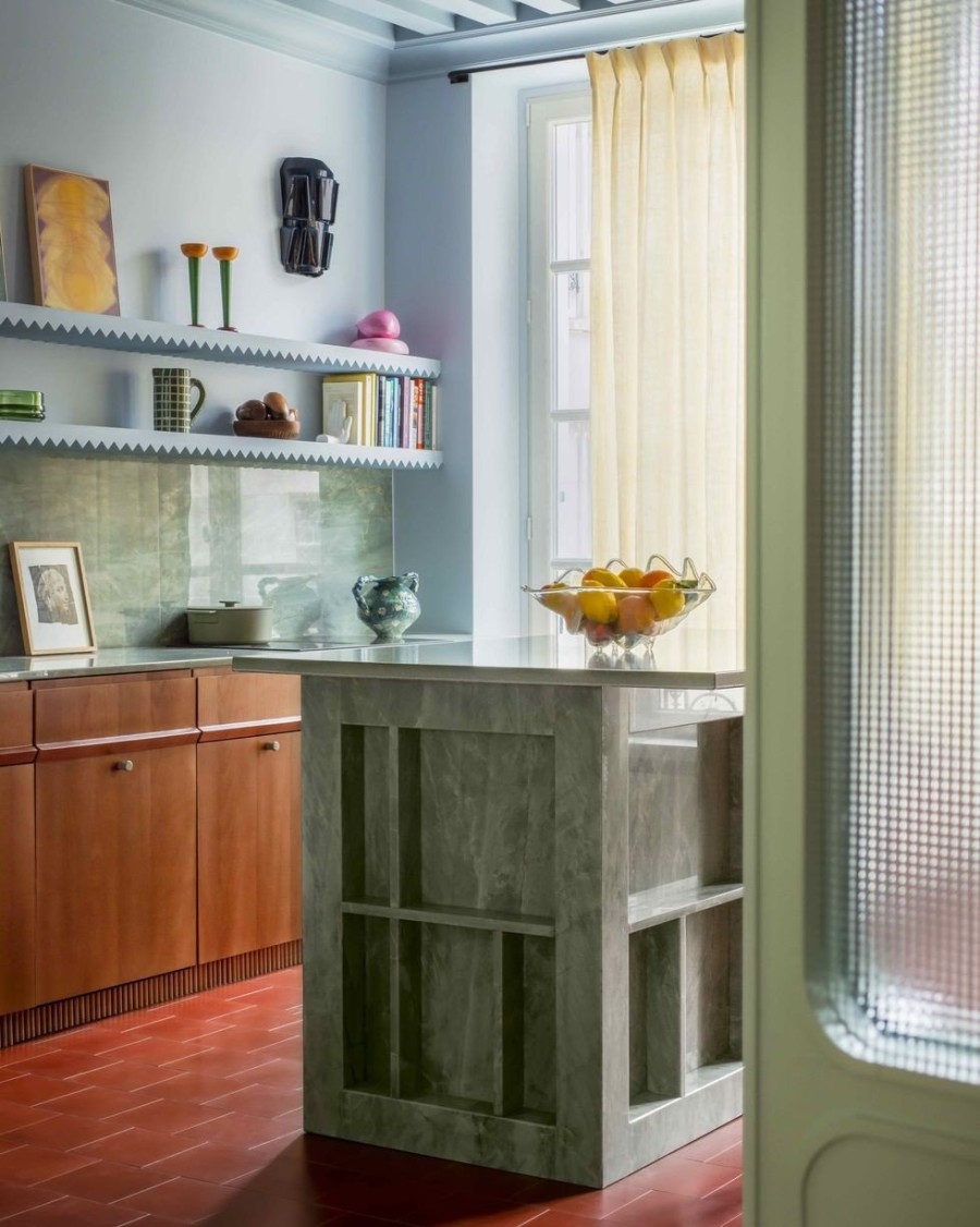 Ένα διαμέρισμα στο Παρίσι έχει μετατραπεί σ' ένα απόλυτα artistic περιβάλλον- Φωτογραφία 4