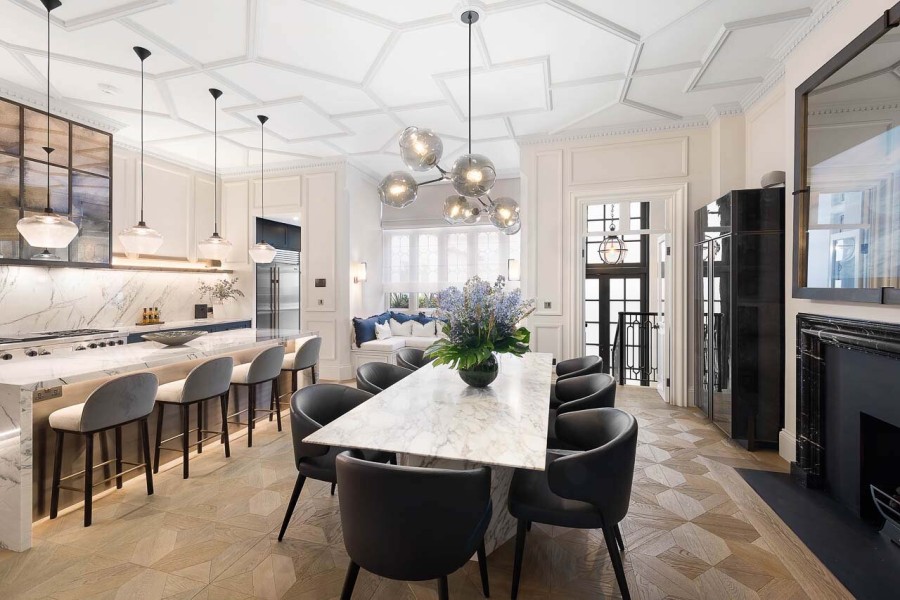 Μια κατοικία στο Knightsbridge του Λονδίνου παραδίδει μαθήματα εκλεπτυσμένου design- Φωτογραφία 1