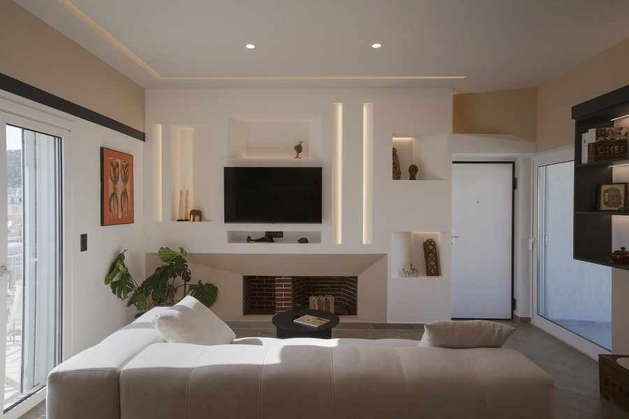 Ένα φωτεινό ευρύχωρο loft στην πλατεία Μαβίλη στην Αθήνα είναι πηγή για έμπνευση - Φωτογραφία 11