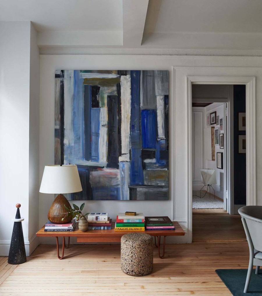 Ένα διαμέρισμα στη Νέα Υόρκη «πλημμυρισμένο» από τέχνη και χρώματα- Φωτογραφία 1