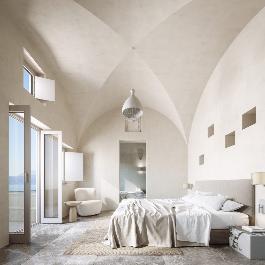 Αυτή η κατοικία στην Οία μετατρέπεται στο απόλυτο καλοκαιρινό όνειρο- Φωτογραφία 12