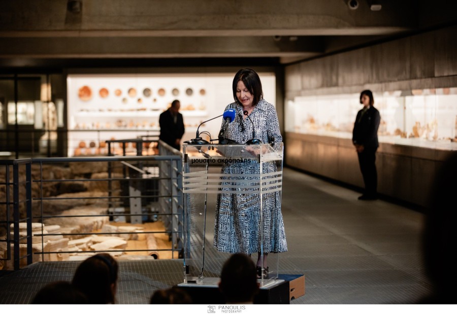 Το Μουσείου Ακρόπολης εγκαινιάζει το «Μουσείο της Ανασκαφής» παρουσία της Προέδρου της Δημοκρατίας, Κατερίνας Σακελλαροπούλου- Φωτογραφία 5