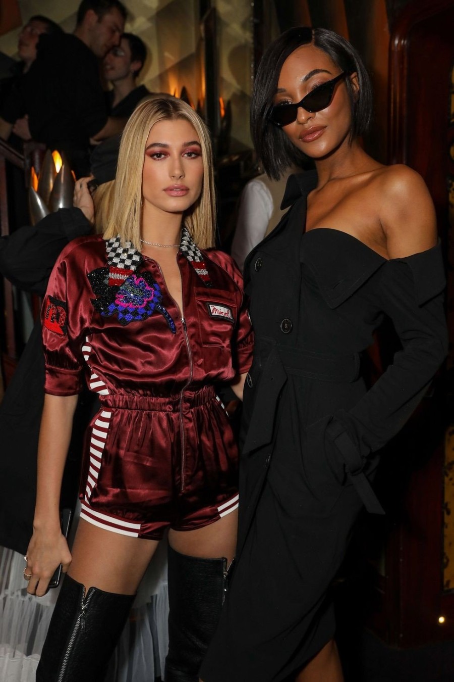 Hailey Baldwin, Jourdan Dunn