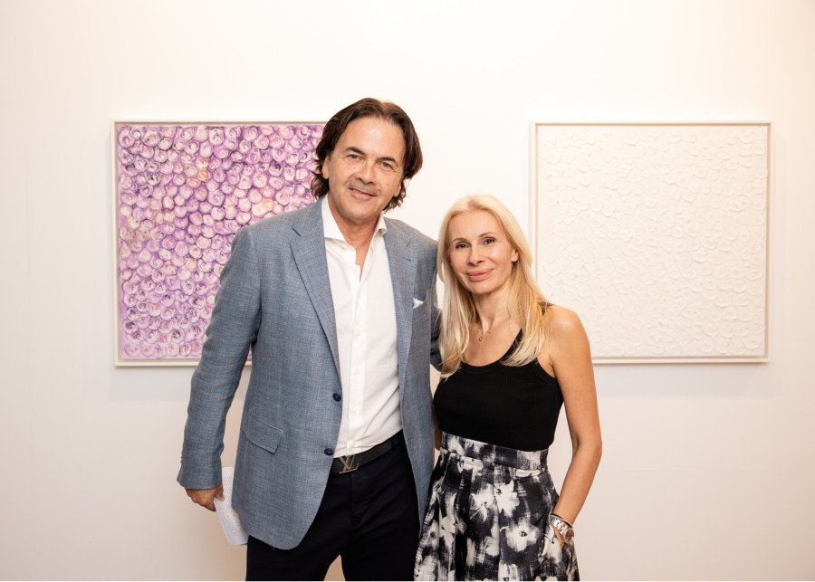 Florilegium: Η νέα έκθεση της  Στέλλας Βουλγαράκη «άνθισε» στη Roma Gallery της Αθήνας - Φωτογραφία 1