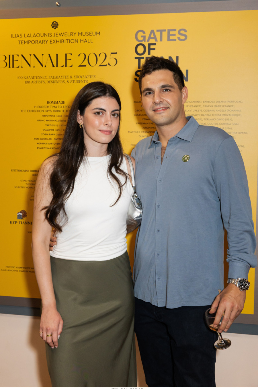 Η Υπουργός Πολιτισμού, Λίνα Μενδώνη, εγκαινίασε την Biennale 2025 στο Μουσείο Κοσμήματος Ηλία Λαλαούνη- Φωτογραφία 4