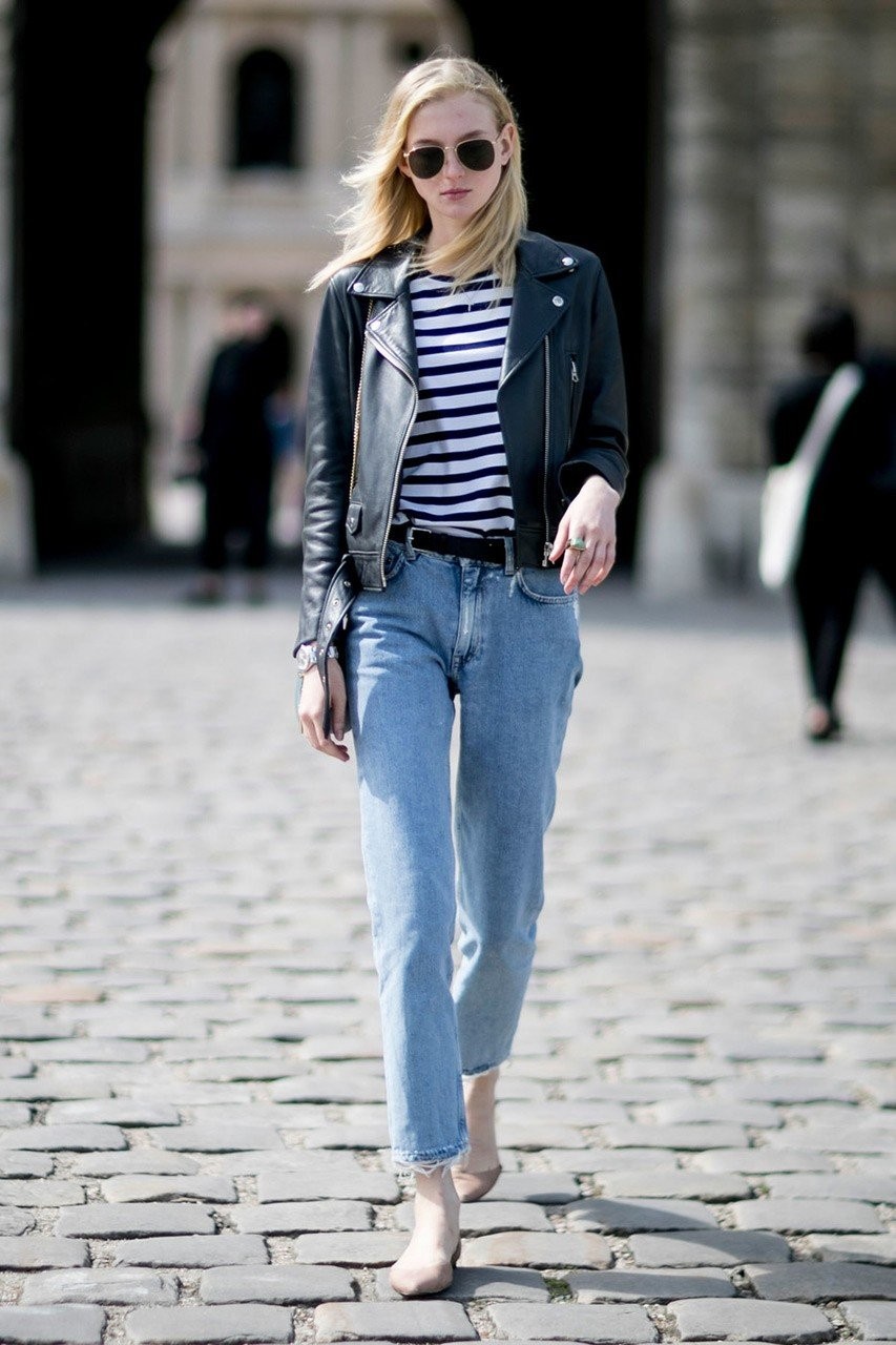 Μοναδικά spring looks με δερμάτινο jacket για να δοκιμάσετε - Φωτογραφία 25