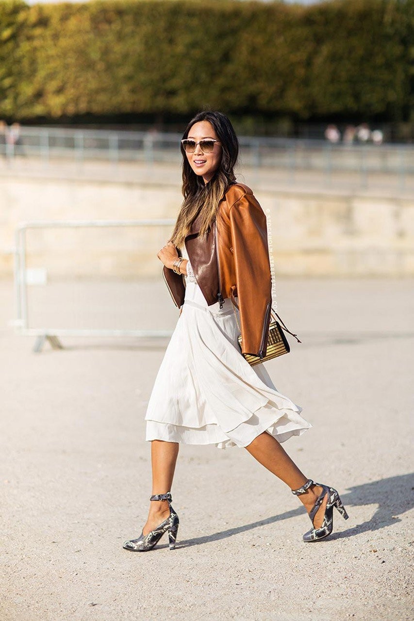 Μοναδικά spring looks με δερμάτινο jacket για να δοκιμάσετε - Φωτογραφία 17