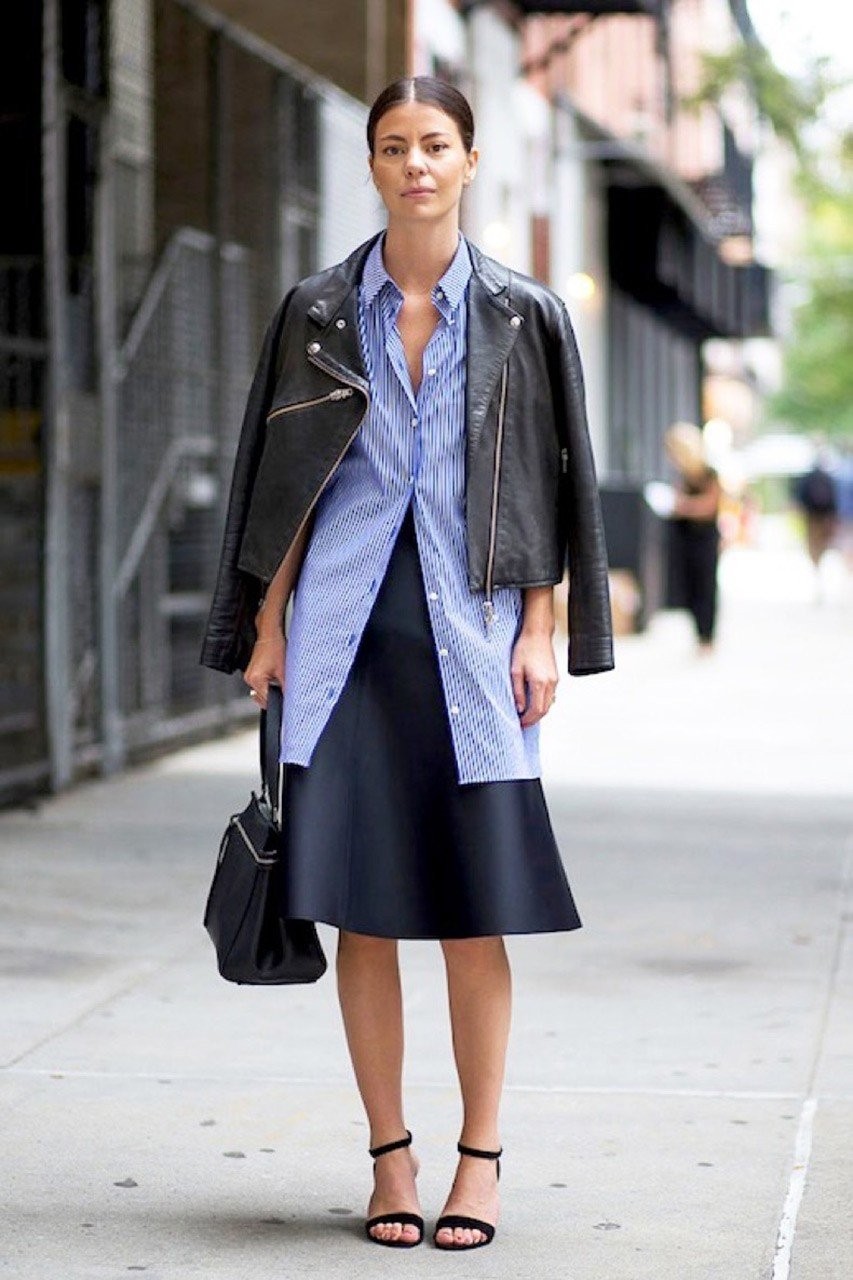 Μοναδικά spring looks με δερμάτινο jacket για να δοκιμάσετε - Φωτογραφία 20