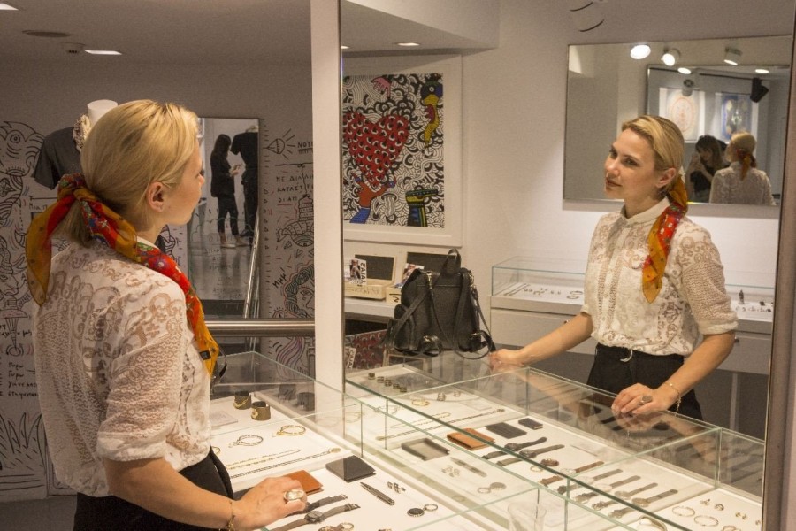 Τα μαντήλια Kridemnon αντλούν έμπνευση από την αρχαιότητα - Φωτογραφία 9