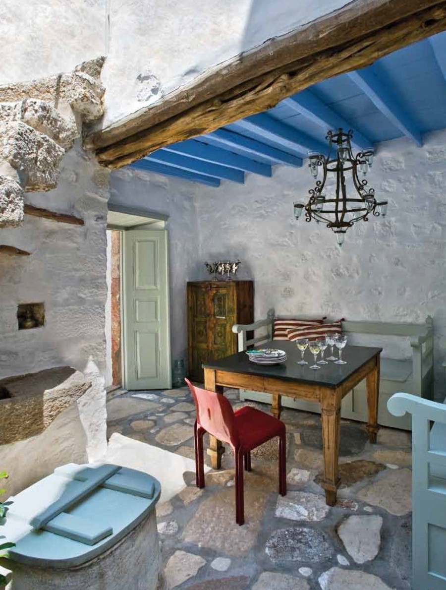 Ο επίγειος παράδεισος της Iλεάνας Μακρή στο νησί της Αποκάλυψης - Φωτογραφία 4