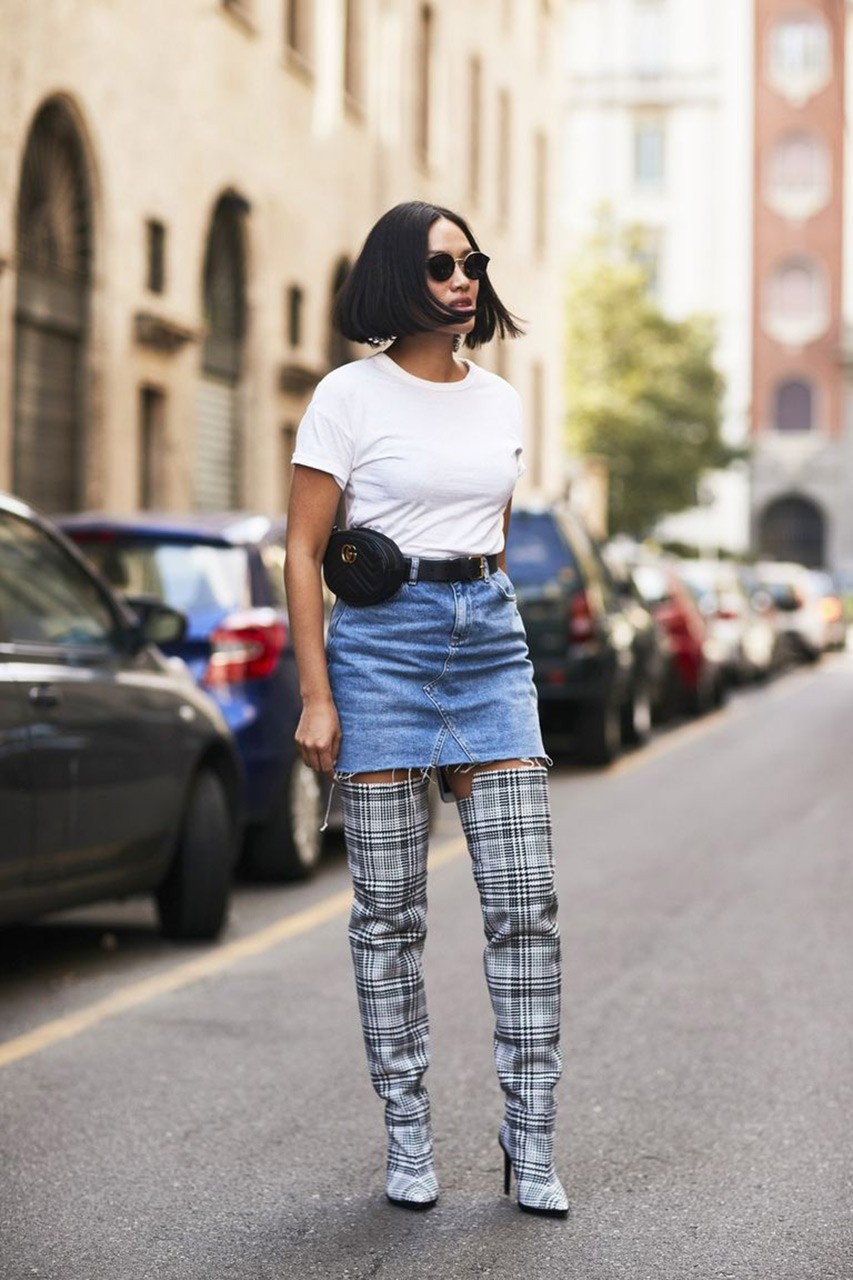 Ιδέες για να φορέσετε τη μίνι φούστα όπως τα fashion icons- Φωτογραφία 16