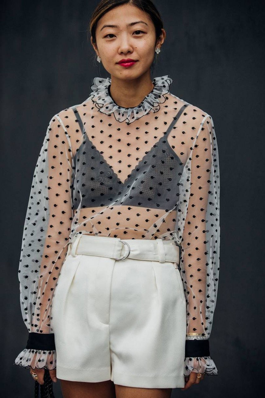 Τα διάφανα ρούχα που λάτρεψαν οι fashionistas στη New York Fashion Week- Φωτογραφία 5