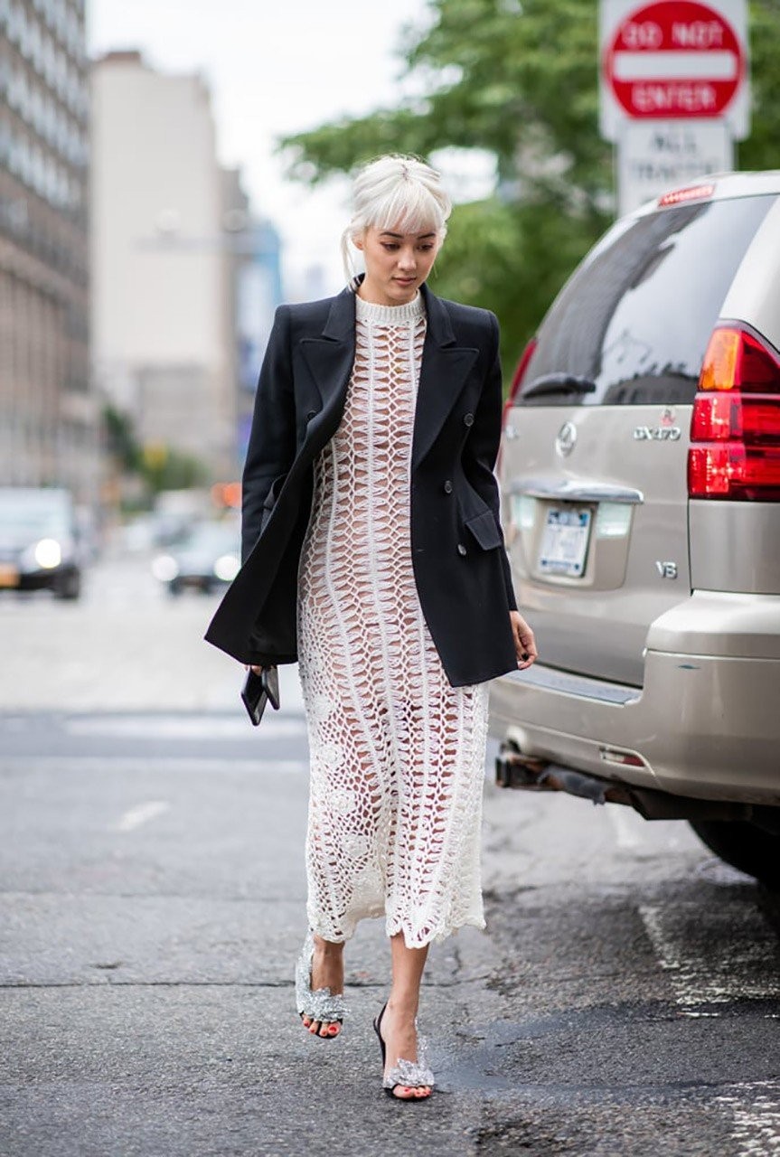 Τα διάφανα ρούχα που λάτρεψαν οι fashionistas στη New York Fashion Week- Φωτογραφία 4