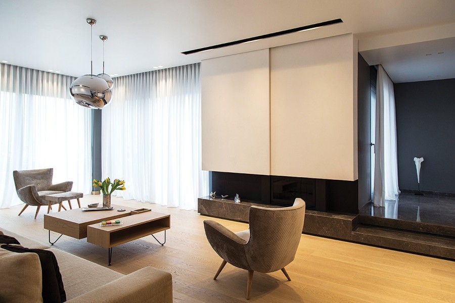 Μια κατοικία σε γήινους τόνους όπου κυριαρχεί η ηρεμία- Φωτογραφία 25