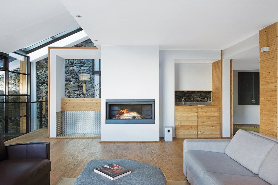 Το Mineral Lodge είναι ένα πέτρινο καταφύγιο των βράχων στη Σαβοΐα- Φωτογραφία 6