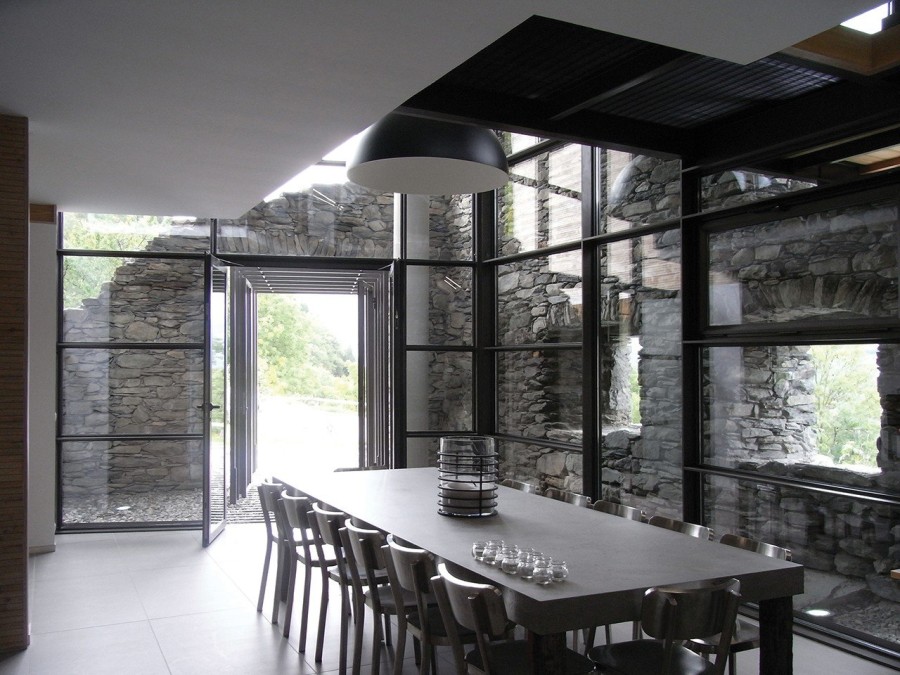 Το Mineral Lodge είναι ένα πέτρινο καταφύγιο των βράχων στη Σαβοΐα- Φωτογραφία 8