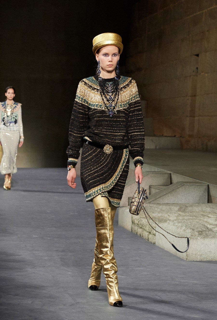 Metiers d'Art fashion show: Ο οίκος Chanel μας ταξίδεψε στην αρχαία Αίγυπτο- Φωτογραφία 10