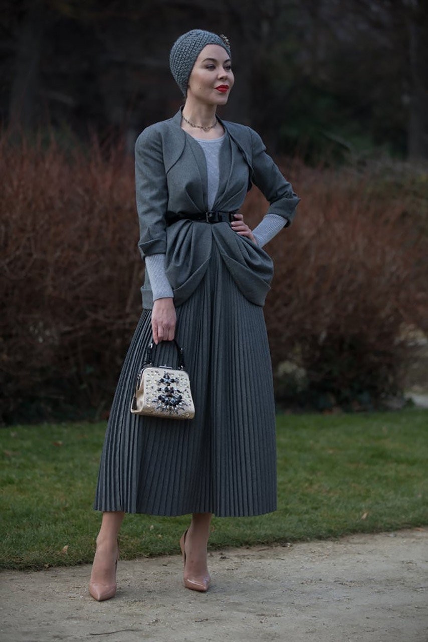 Beanie looks που εγκρίνουν τα διάσημα κορίτσια της μόδας - Φωτογραφία 32