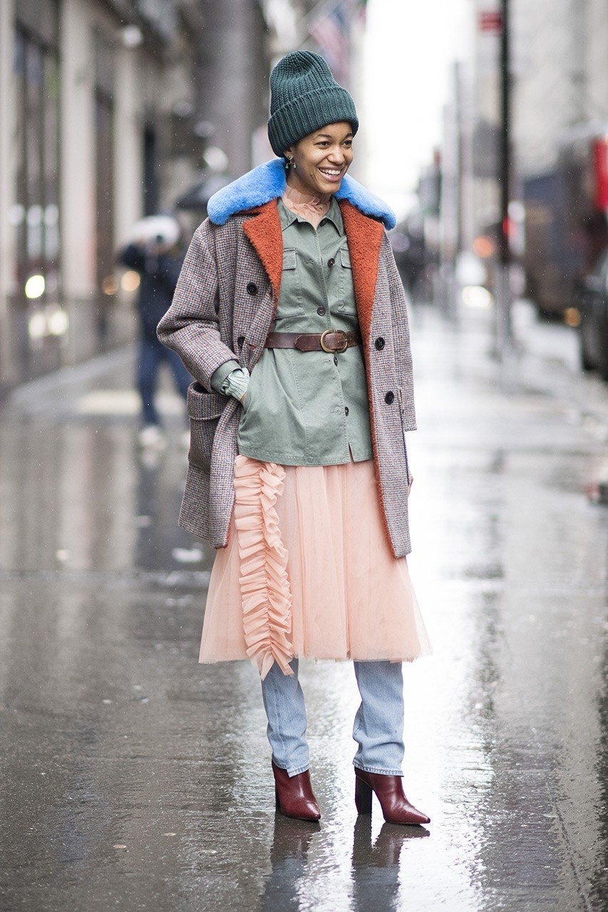 Beanie looks που εγκρίνουν τα διάσημα κορίτσια της μόδας - Φωτογραφία 36