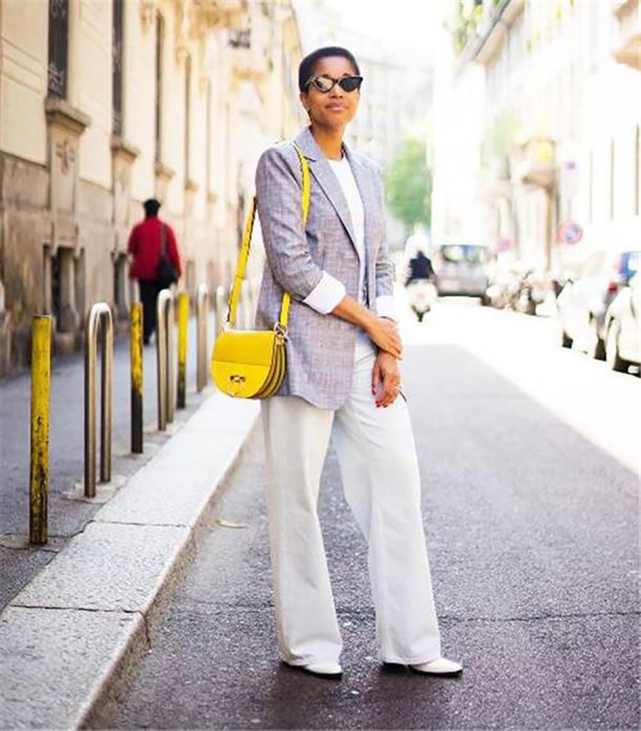 Φορέστε σωστά το λευκό τζιν και θα ξεχάσετε τα κλασικά blue jeans - Φωτογραφία 8