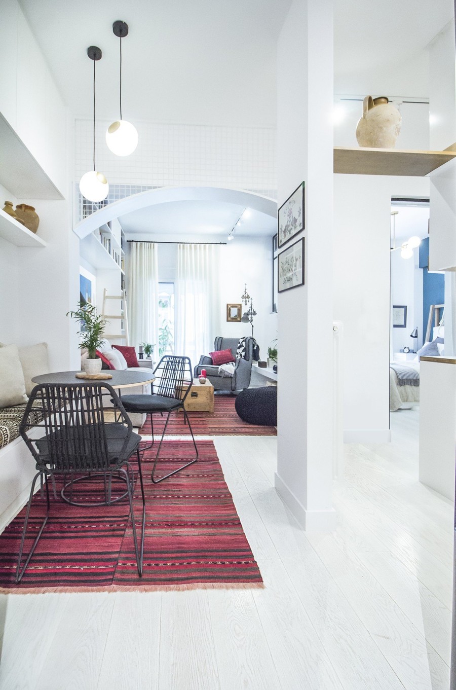 Ένα bohemian διαμέρισμα μόλις 45 τ.μ. στην Αθήνα που χωράει τα πάντα- Φωτογραφία 1