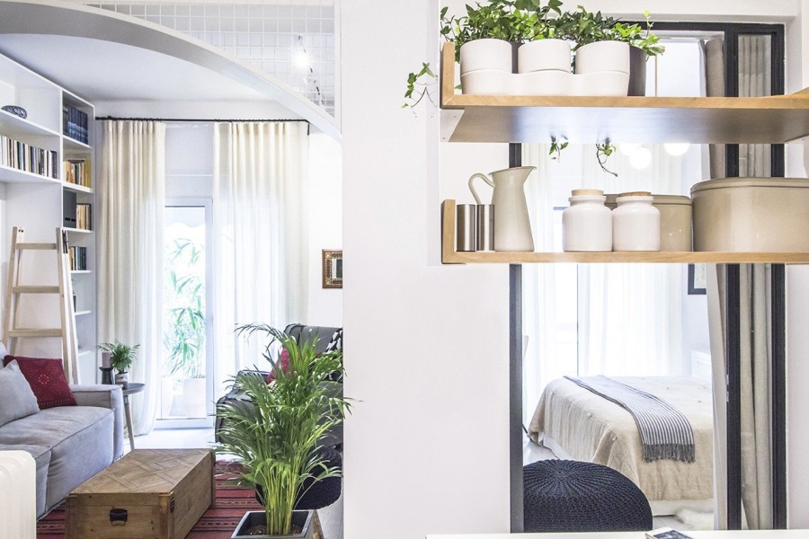 Ένα bohemian διαμέρισμα μόλις 45 τ.μ. στην Αθήνα που χωράει τα πάντα- Φωτογραφία 3