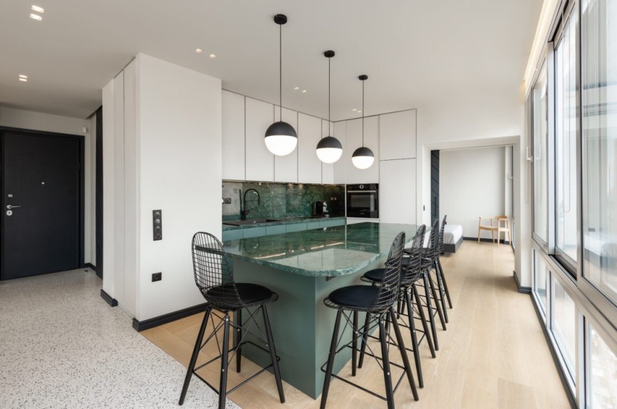 Δύο σύγχρονα διαμερίσματα στα Λαδάδικα παρατηρούν τη Θεσσαλονίκη από ψηλά- Φωτογραφία 14