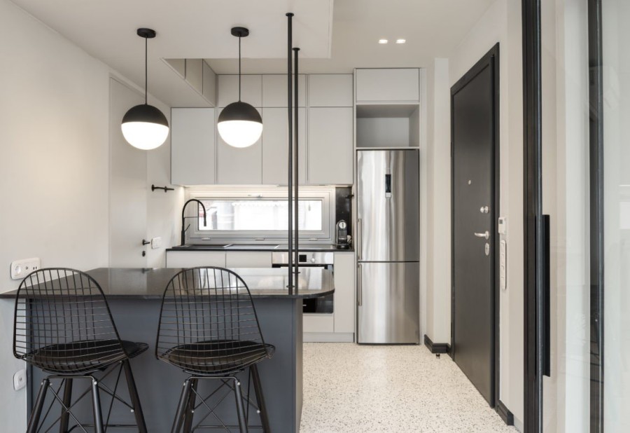 Δύο σύγχρονα διαμερίσματα στα Λαδάδικα παρατηρούν τη Θεσσαλονίκη από ψηλά- Φωτογραφία 9