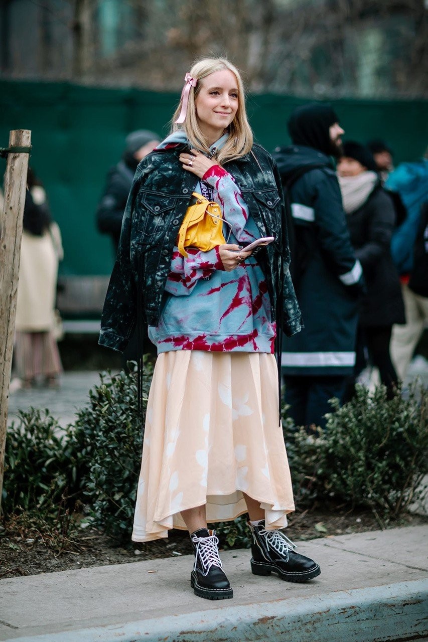 Street style looks από την Εβδομάδα Μόδας της Νέας Υόρκης- Φωτογραφία 79