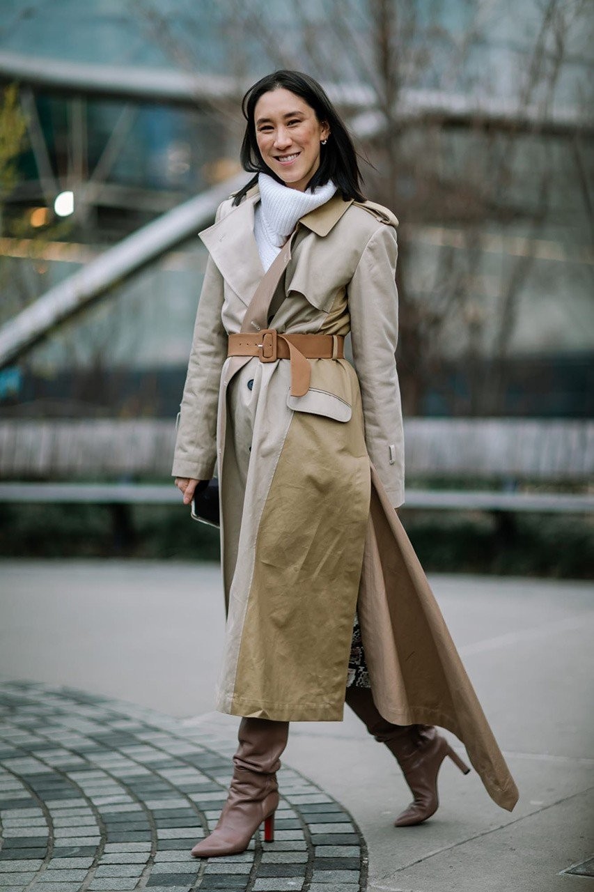 Street style looks από την Εβδομάδα Μόδας της Νέας Υόρκης- Φωτογραφία 81