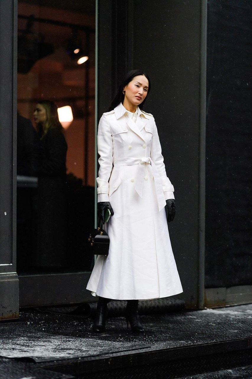 Street style looks από την Εβδομάδα Μόδας της Νέας Υόρκης- Φωτογραφία 10