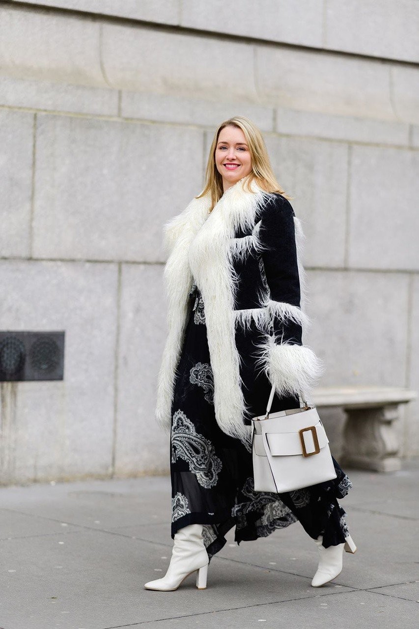 Street style looks από την Εβδομάδα Μόδας της Νέας Υόρκης- Φωτογραφία 12