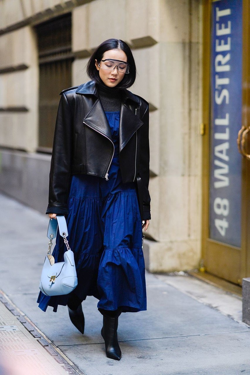 Street style looks από την Εβδομάδα Μόδας της Νέας Υόρκης- Φωτογραφία 14