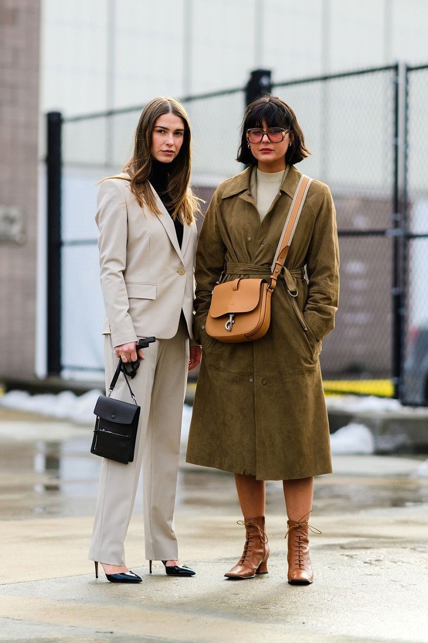 Street style looks από την Εβδομάδα Μόδας της Νέας Υόρκης- Φωτογραφία 16