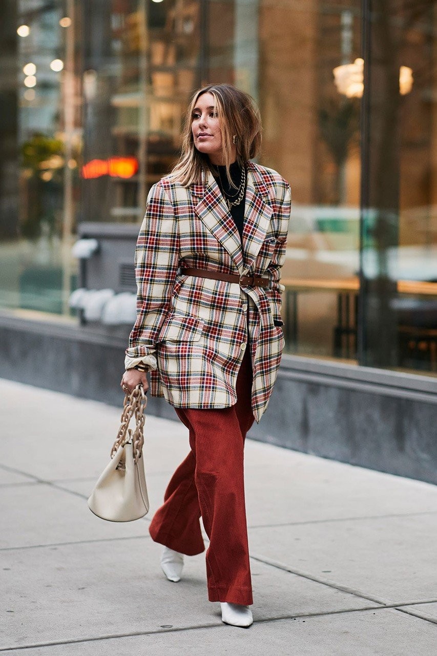 Street style looks από την Εβδομάδα Μόδας της Νέας Υόρκης- Φωτογραφία 27