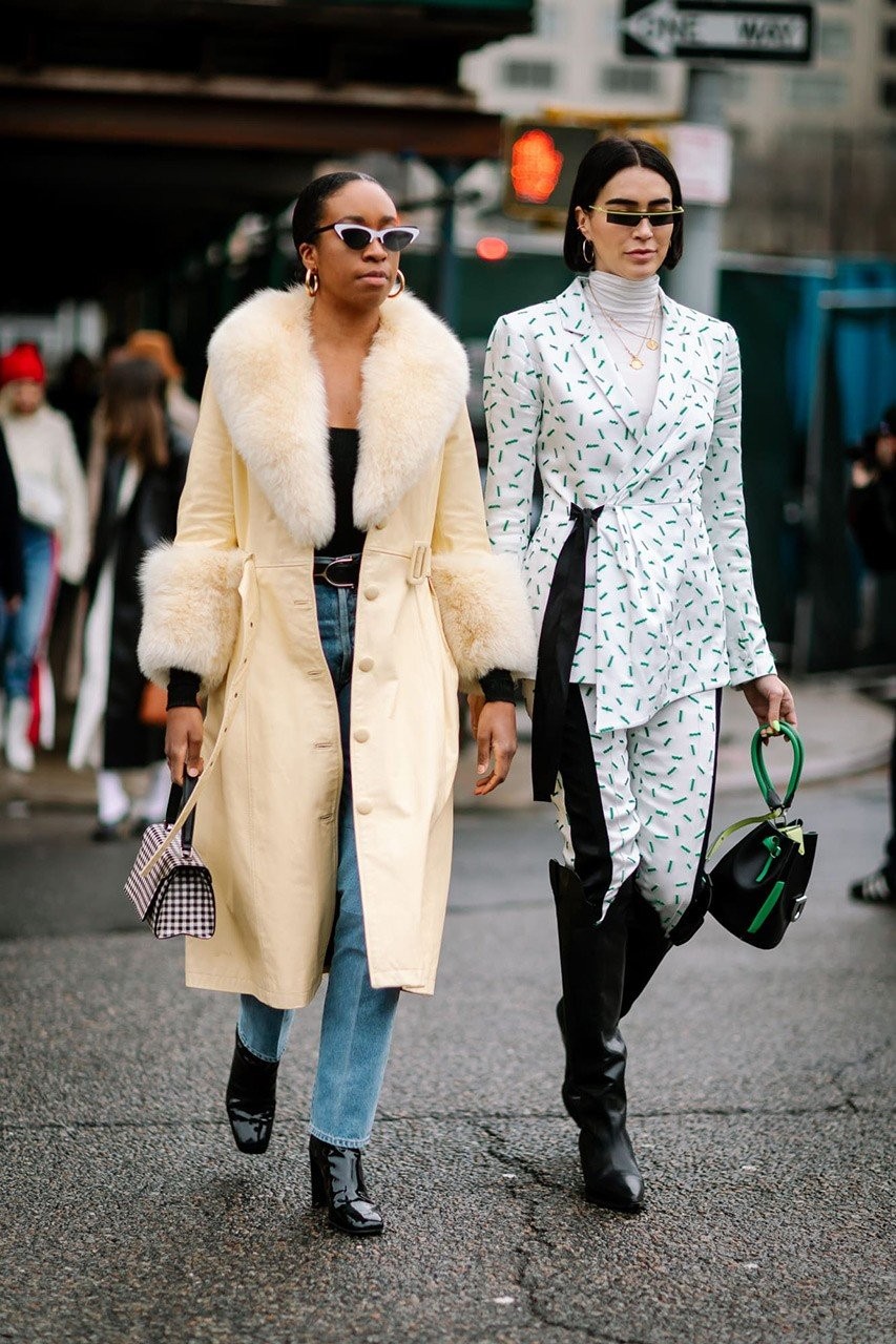 Street style looks από την Εβδομάδα Μόδας της Νέας Υόρκης- Φωτογραφία 34