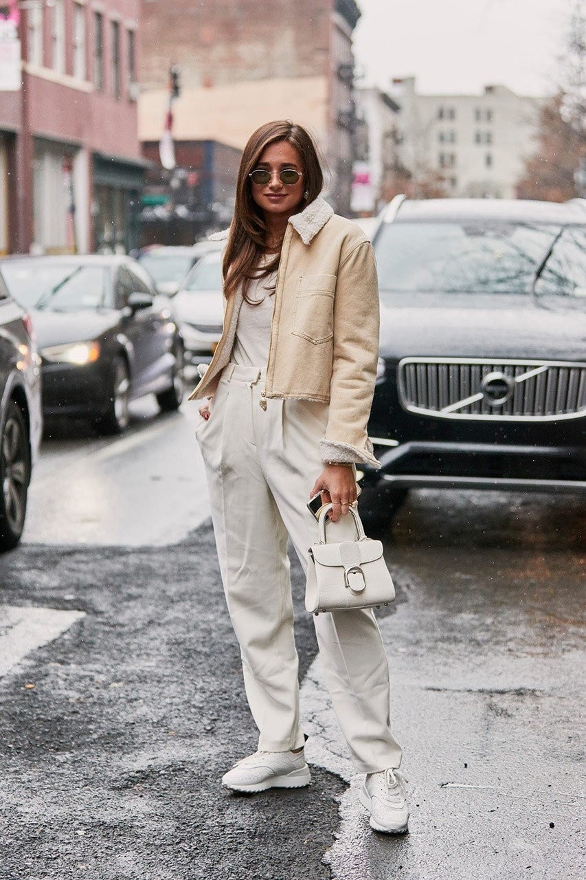 Street style looks από την Εβδομάδα Μόδας της Νέας Υόρκης- Φωτογραφία 4